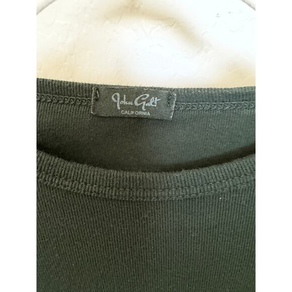 John Galt | Brandy Melville | Forest Green Short Sleeve Baby T-Shirt - Picture 3 of 3